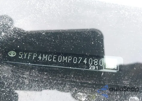 2021 Toyota Corolla Se from USA, damaged, VIN 5YFP4MCE0MP074080